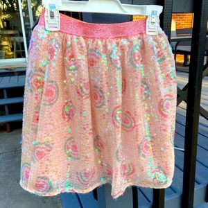 Cat & Jack sequin skirt - girls